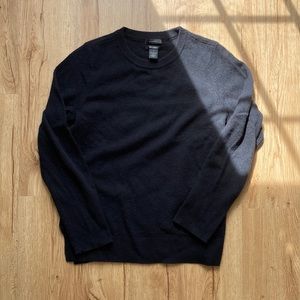 Halogen 100% cashmere black sweater